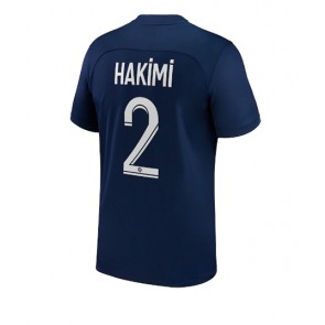 Paris Saint-Germain Achraf Hakimi #2 Hemmatröja 2022-23 Kortärmad